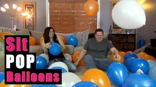 Kylie and Jett Sit Pop Balloons - REMASTERED - Kylie Jacobs