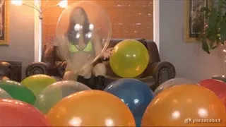 Kylie Pops You! - Balloon Blow2pop Fetish - Kylie Jacobs (Extended Version - )