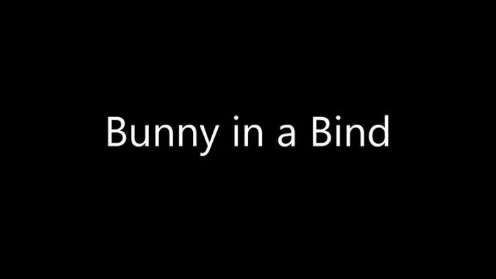 Bunny in a Bind