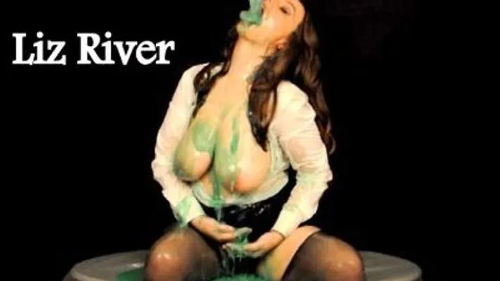 Liz River Gunge, Slime, Wet and Messy, Full Frontal, Big Tits, Secretary: , Legacy Content