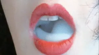 Smoking with Red Lipstick Matte MP4