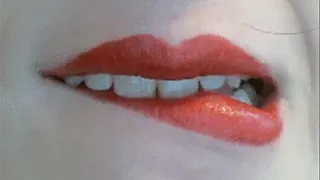 Red Lipstick Close Up