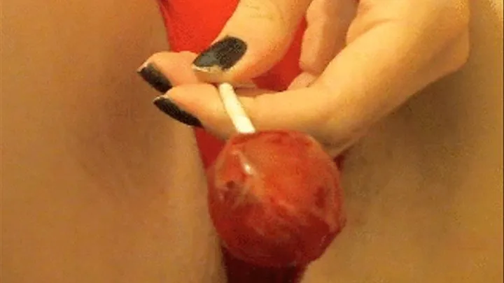 Cherry Pussy Lollipop