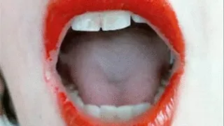 Cum in My Hot Red Mouth JOI - Extreme Close Up