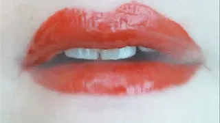 Smoking in Red French Lipstick - - MP4