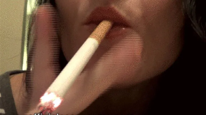 Smoking Close Up MPEG