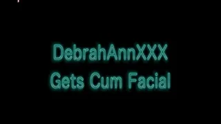 Facial for DebrahAnnXXX