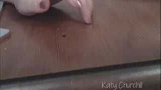 Tapping fingernails