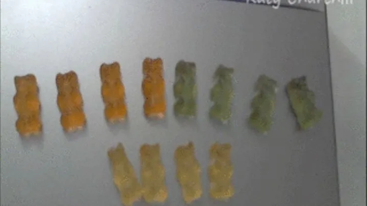 Eating gummy bears