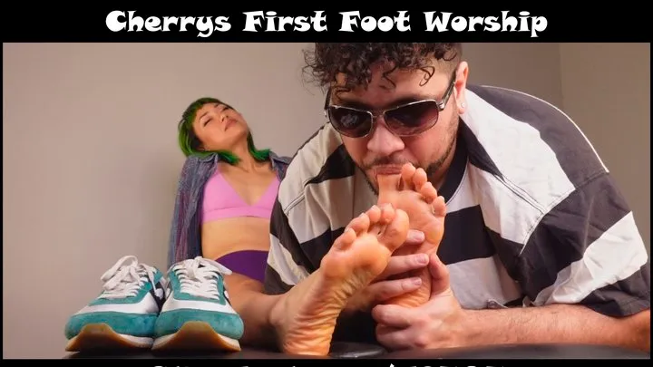 Cherrys First Foot Worship