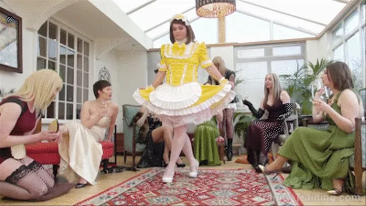 Pretty Maid Manor Femdom Party - Pt1