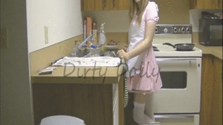 Maid Loads The Dishes