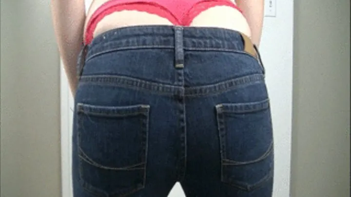 Jeans And Thong Tease