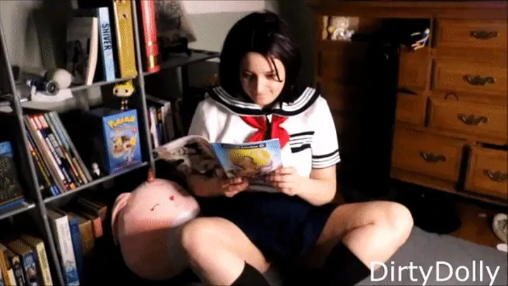 Slutty Schoolgirl Explores Step-Mommys Sex Toys