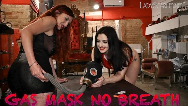 LADY SCARLET & BELLA LUGOSI - GAS MASK NO BREATH mobile