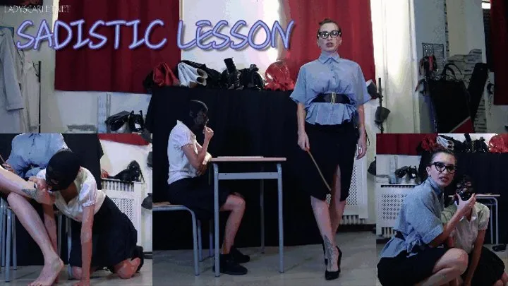 Lady Scarlet - Sadistic lesson