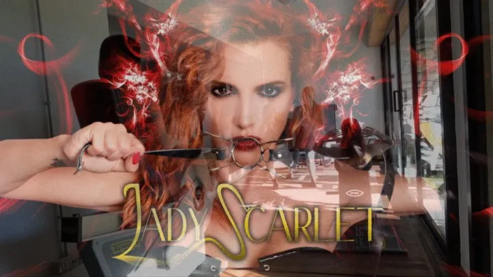 Lady Scarlet - Hard smelly and crushing training