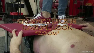 Lady Scarlet - Crushed dick in casual look - Zoom