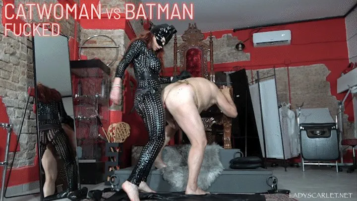 LADY SCARLET - CATWOMAN VS BATMAN - FUCKED mobile