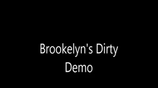 Brooklyn's dirty demo