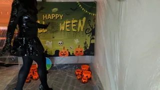 Halloween Trick or Treat Spin Wheel