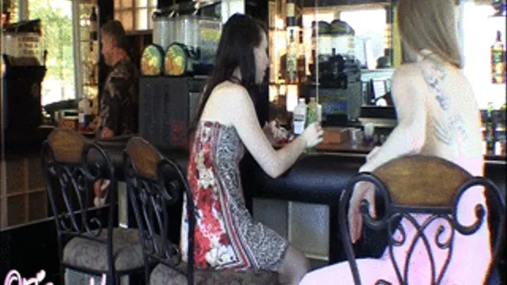 BUSTED!! Dakota P-oops Her Diaper While In Public Restaurant