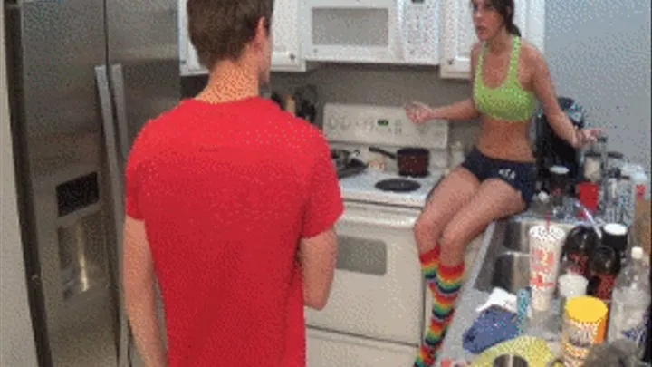 Pathetic Husband Becomes Foot Bitch