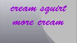 cream squirt more cream