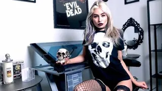 Goth Girl Demands Ultimate Sacrifice Fantasy by Kerri King
