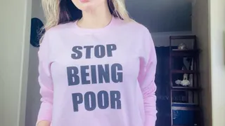 Stop Being Poor by Kerri King