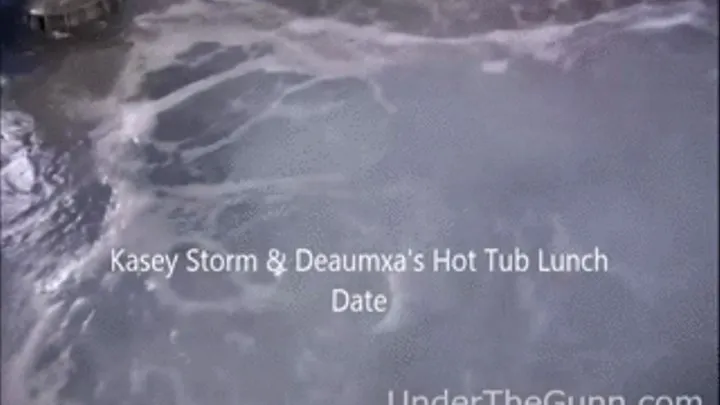 Deauxma & Kasey Storm 's Hot Tub lunch date