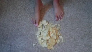 Chips get stomped on