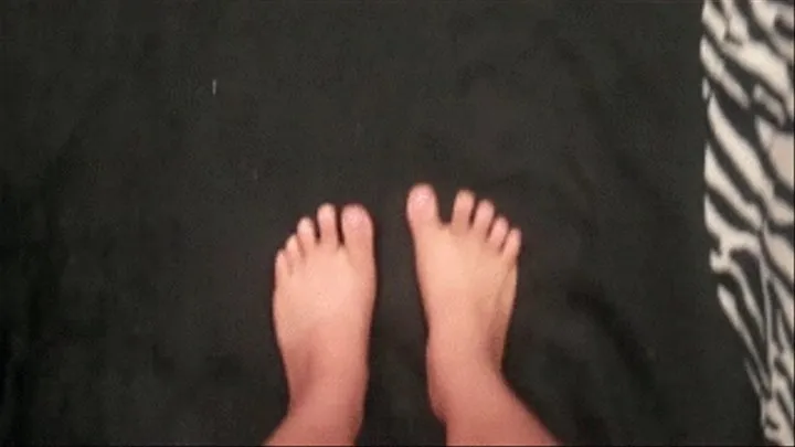 Showing my feet