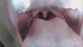 Cum on my uvula