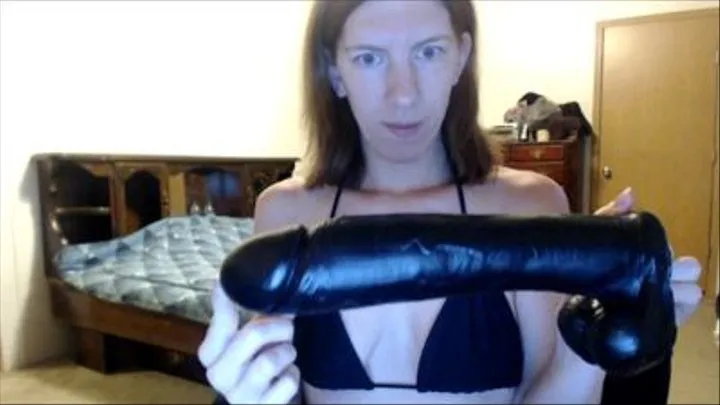 My new black dildo