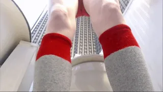 Pov Pee in Socks!