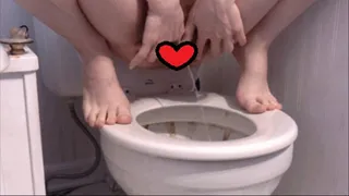 Pee and Anal Prolapse on the toilet!