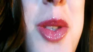 Closeup On My Lips And Mouth