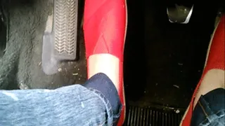 Red Shoe Pedal Pumping