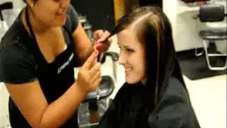 Getting My Hair Cut At The Salon