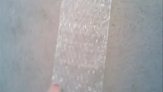 Bubble Wrap Fun With Feet