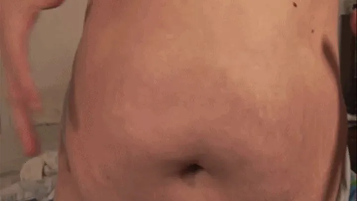 Belly Closeup and Jiggle