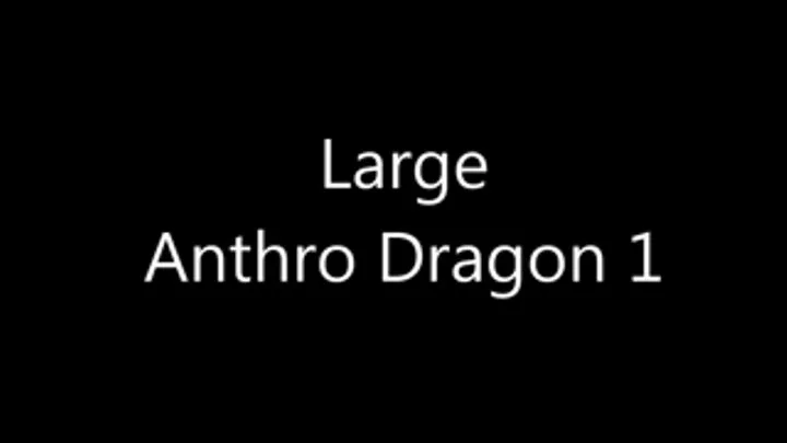 Large AnthroDragon