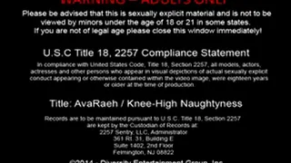 Knee High Naughtiness- Full, AvaRaeh - Recession Girlz