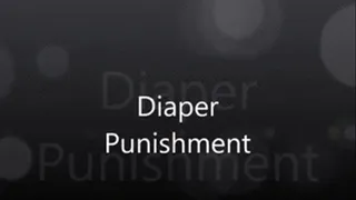 Diaper punishment