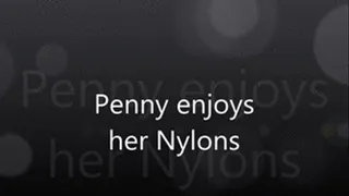 Penny playing in Nylon