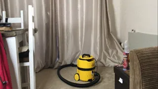 Sexy Maid Vacuuming