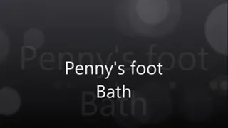 pennys foot bath!!