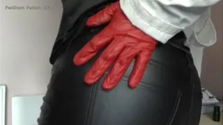 Bad Fetish Psychologist Leather Gloves