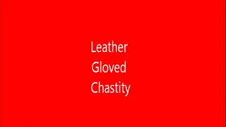 Leather Gloved Chastity Control